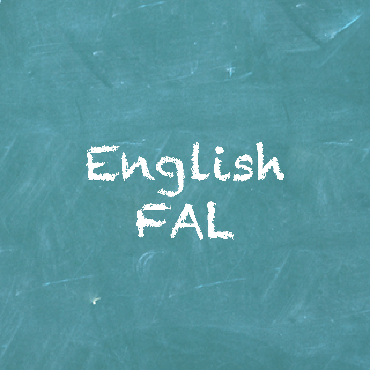 English FAL past exam paper